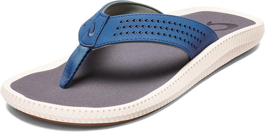 Ulele Men'S Beach Sandals, Quick-Dry Flip-Flop Slides, Water Resistant Suede Lining & Wet Grip Soles, Soft Comfort Fit & Arch Support